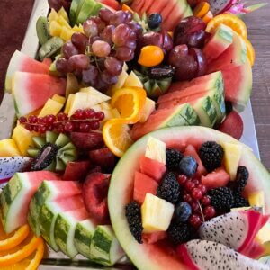10 Personen Obstplatte